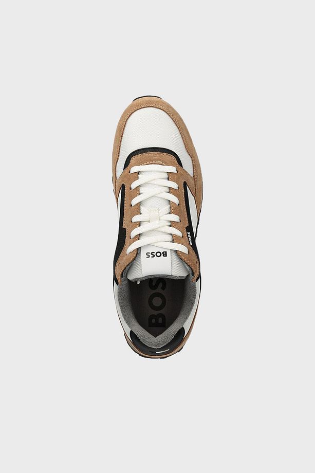 Logolu Süet Detaylı Sneaker Ayakkabı Erkek AYAKKABI 50523221 281 - 4