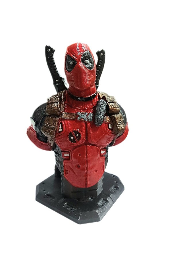 Marvel Deadpool Büstü 15 CM Deadpool Figürü - 1