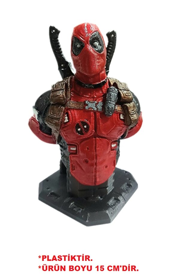 Marvel Deadpool Büstü 15 CM Deadpool Figürü - 2