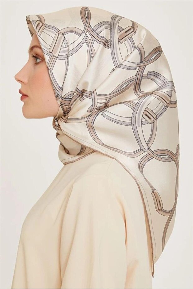 ARMİNE TWİLL İPEK EŞARP 2025 KIŞ SEZONU 9203D03-84 - 3