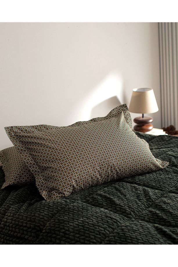 Vincent Tek Kişilik Wellsoft Comforter Set - Yeşil - 5