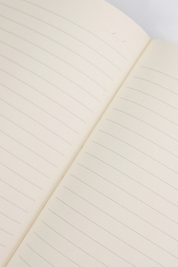 Dark Orange Lined Notebook - 2