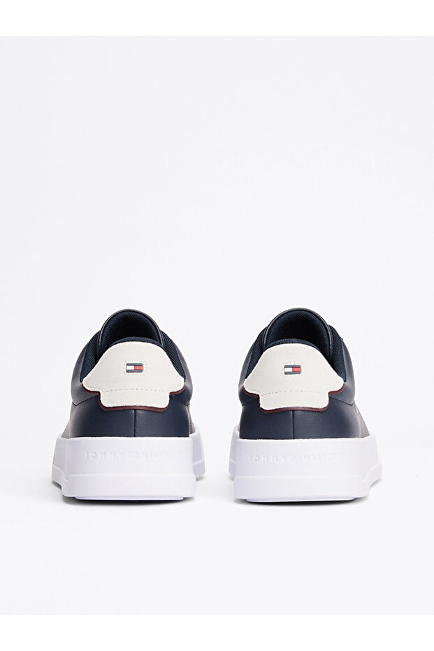 TH COURT LTH DETAIL ESS Pánské tmavě modré tenisky FM0FM05367DW5 - 4