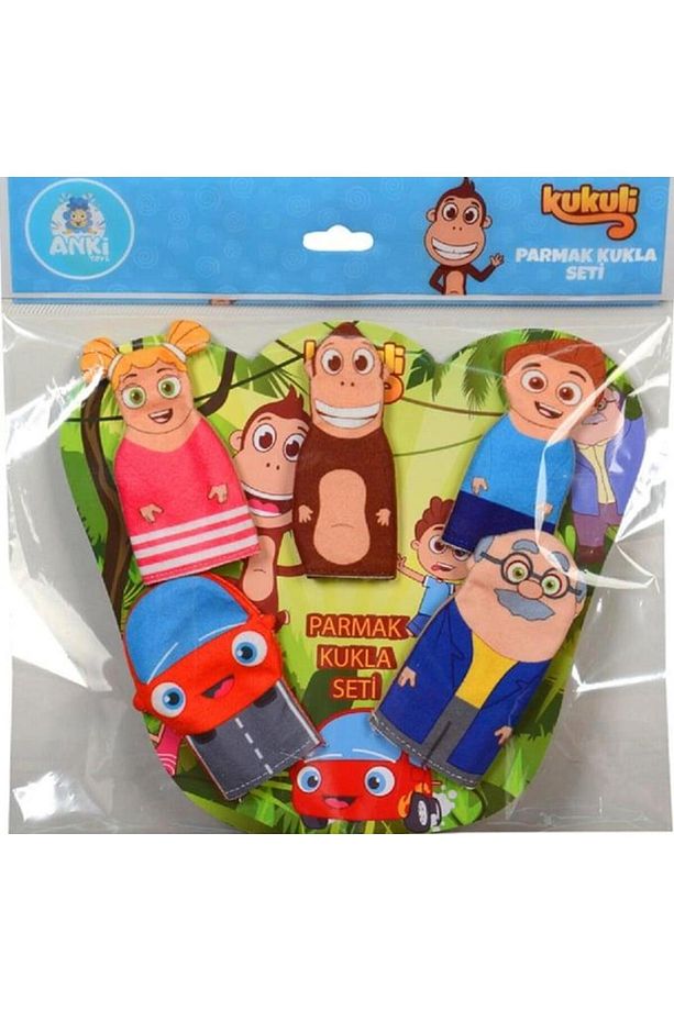 Kukuli Parmak Kukla Seti 5li - 3