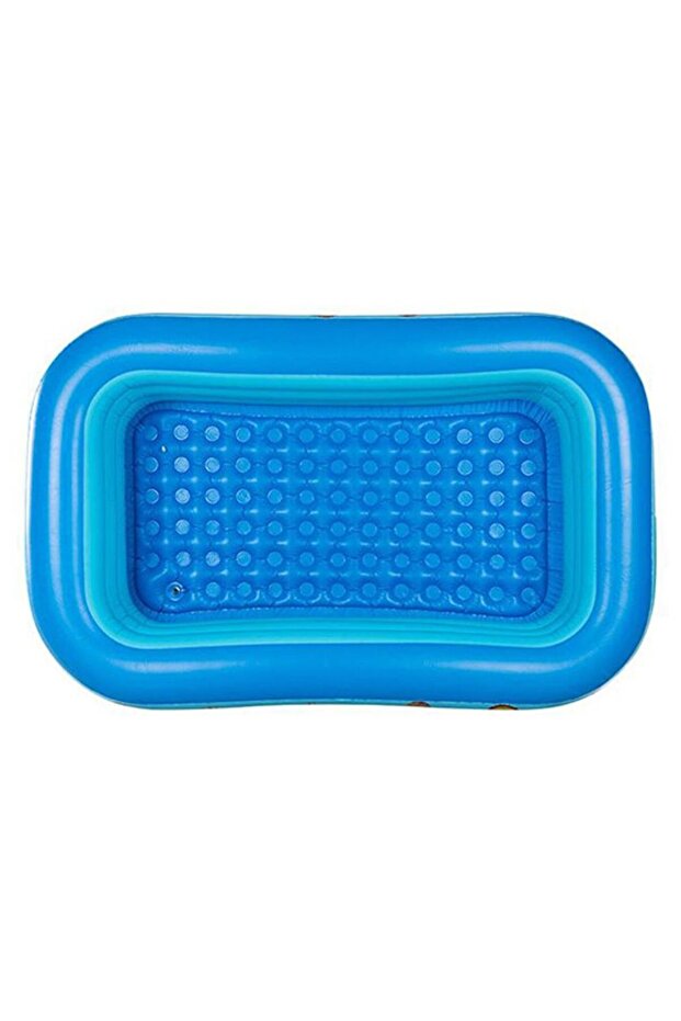 - 3 Layers Bubble Base Square Pool - Blue - 5