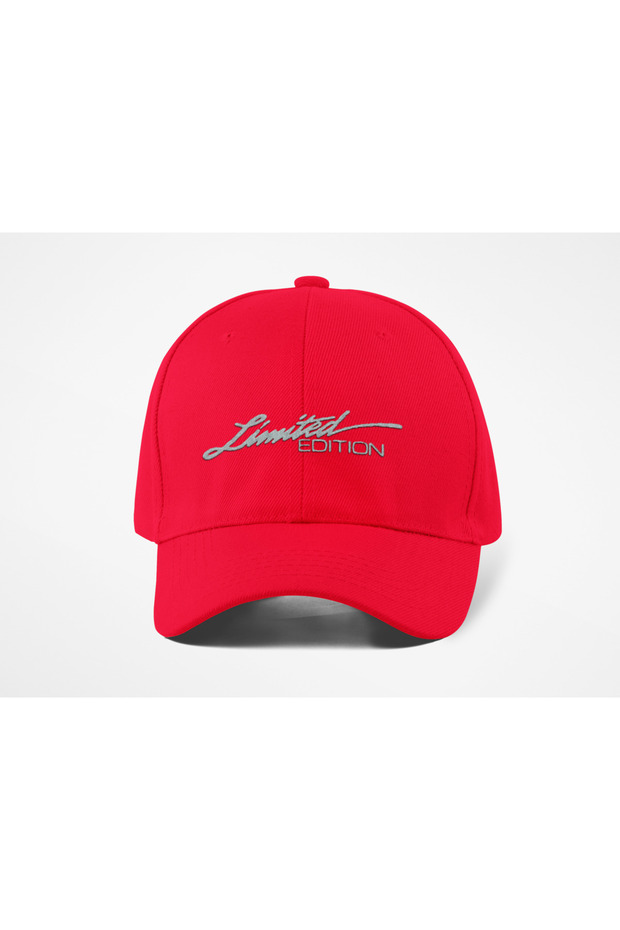 Limited Edition Embroidered Red Sports Unisex Hat a Quality Product