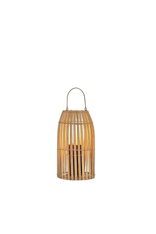 Özcan Aydınlatma 1016-1 Bambu Mumluk 18*31 Ahşap - 3