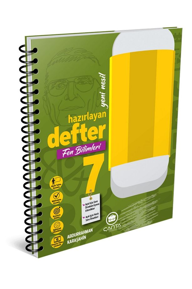 2024-2025 Müfredat 7.Sınıf Yeni Nesil Alıştıran Fen Bilimleri Defter Konu Anlatımlı Soru Bankası - 1