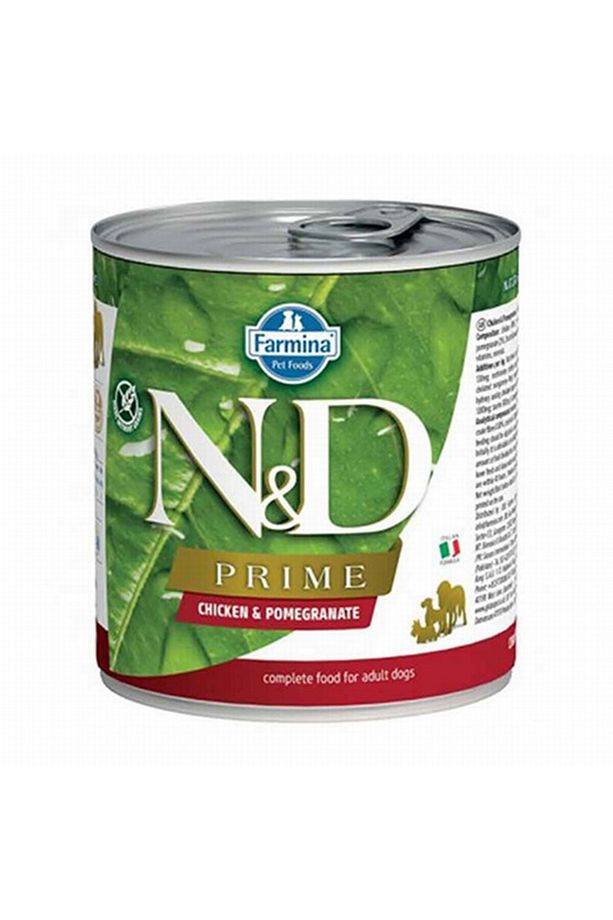 Prime Tavuklu Narlı Tahılsız Yetişkin Köpek Konservesi 285 gr - 1