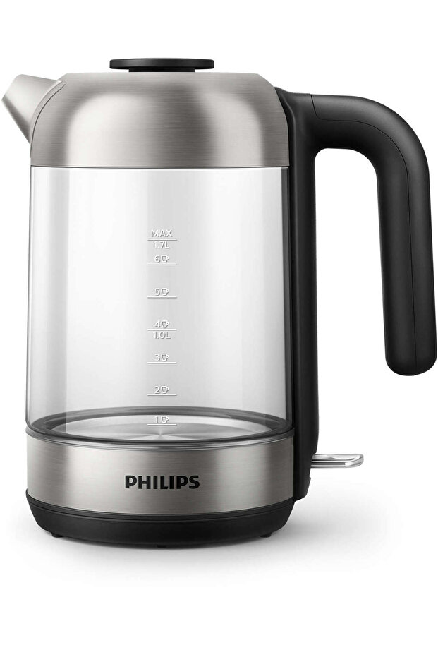 Series 5000 Glass Kettle Stainless Steel, Crystal 2200W 1.7L, Hd9339/81