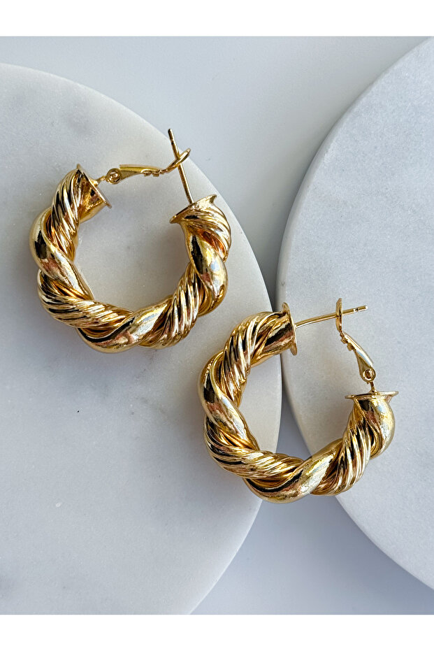 BASİC BURGU HALKA KÜPE - 1