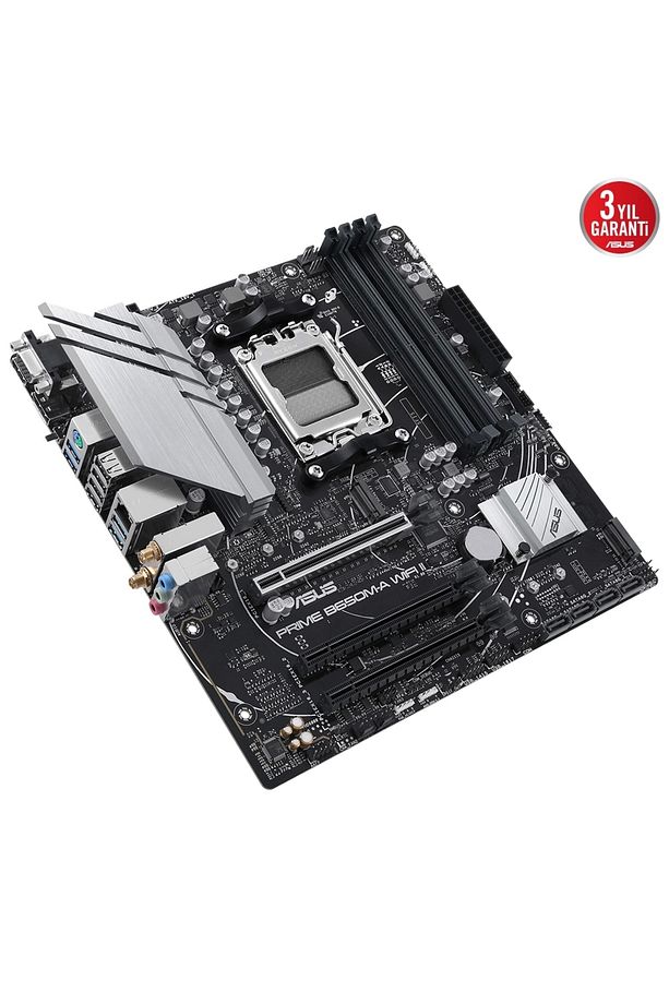 Prıme B650m-a Wıfı Iı Am5 Ddr5 6400 Dp Hdmı M2 Usb3.2 Aura Rgb 2.5gbit Lan Matx Anakart - 2