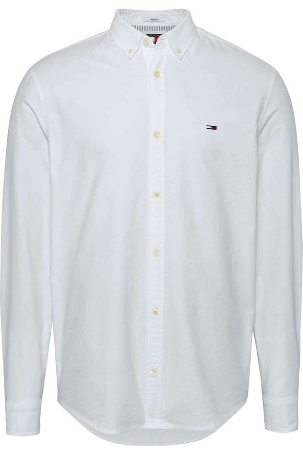Tommy Jeans Erkek Entry Regular Fit Oxford Gömlek - 1