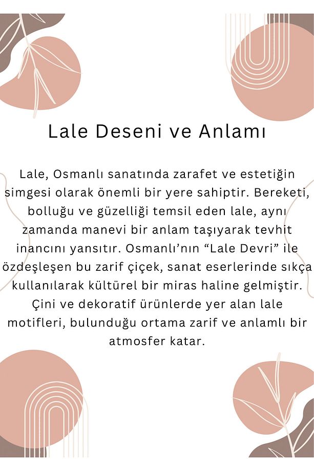 El Yapımı Hitit Vazo - Çini Sanatı Dekoratif Set - 5