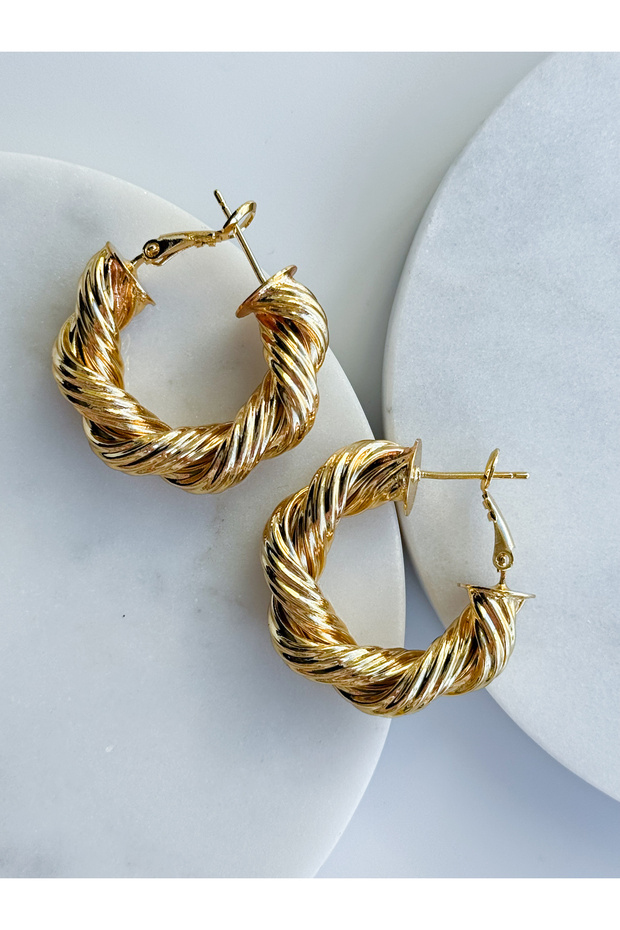 BASİC BURGU HALKA KÜPE - 1