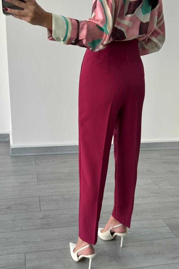 Zr Model Cherry Rotten Flat Trousers - 4