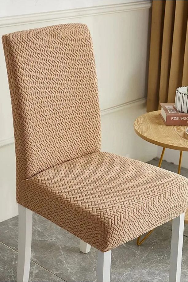 Sandalye Kılıfı, Sandalye Örtüsü, Lastikli,likralı Yıkanabılır 1 Adet sandalye kılıf - 1