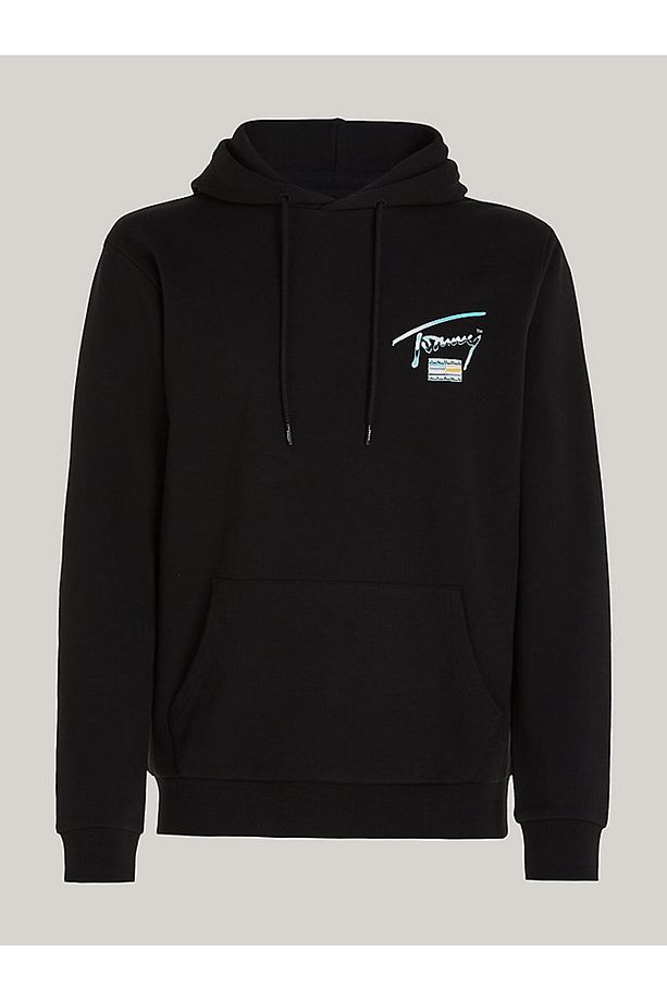 TOMMY JEANS ERKEK REGULAR FİT METALLIC DNA HOOD EXT - 7