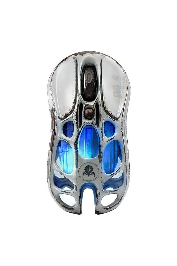Mercury M1 Pro 4k Dongle Rgb 26k Dpı Optik Gaming Mouse Kablosuz Programlanabilir 5 Tuşlu Gri - 2