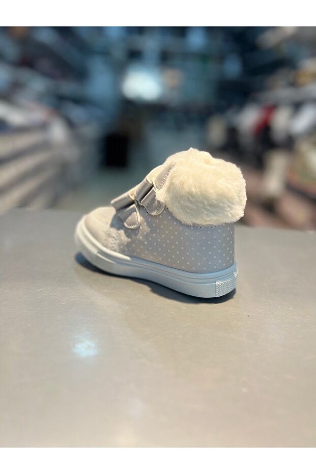 Kız Çocuk Bebe Yünlü Bot - 3