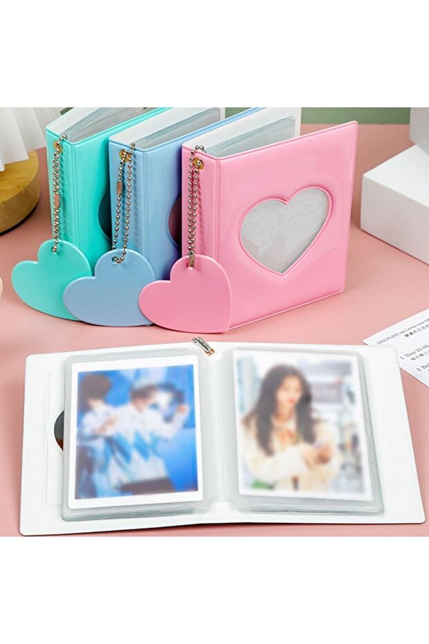 Heart Binder - Pembe - 3
