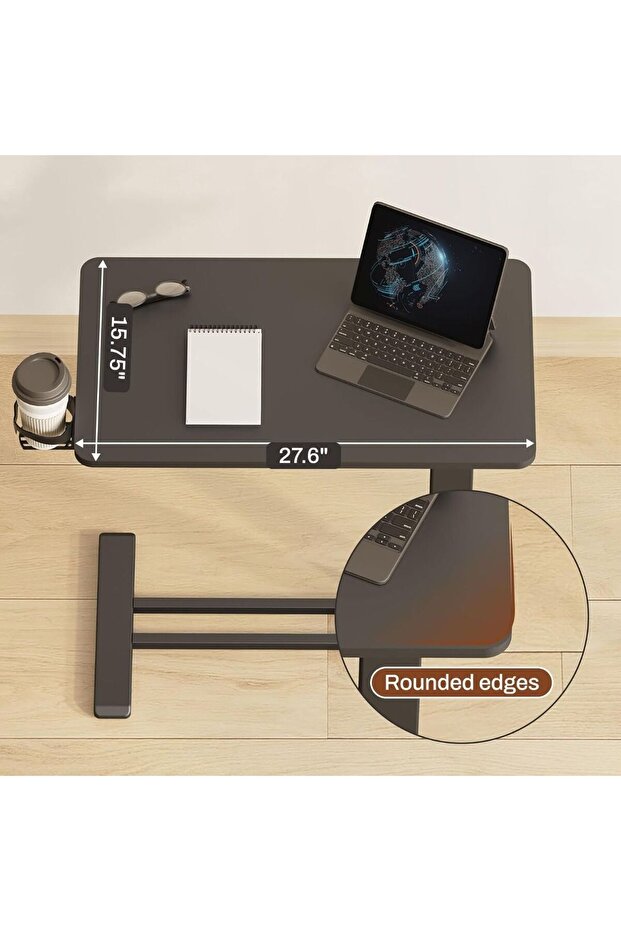 Flexispot Mobile Standing Desk With Wheels Height Adjustable Perfect For Rolling And Easy Movement - 5