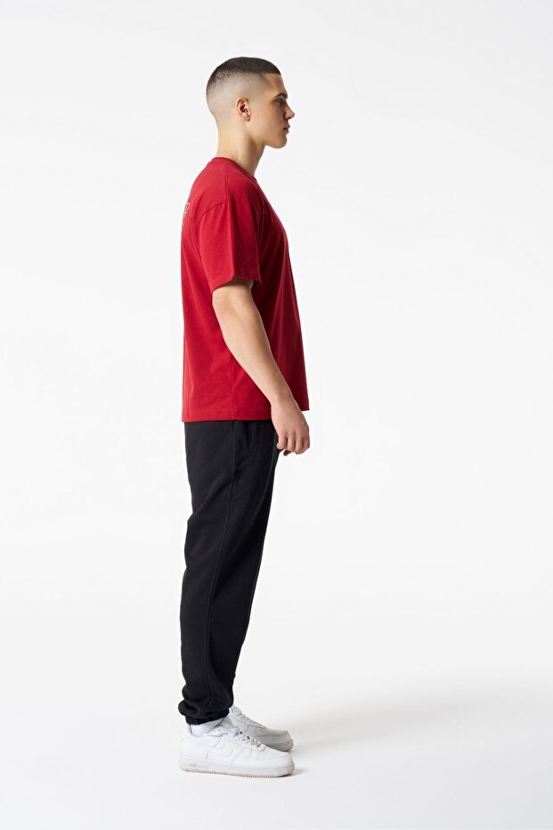 Attractive Collection Unisex Kırmızı Basic T-shirt - 2