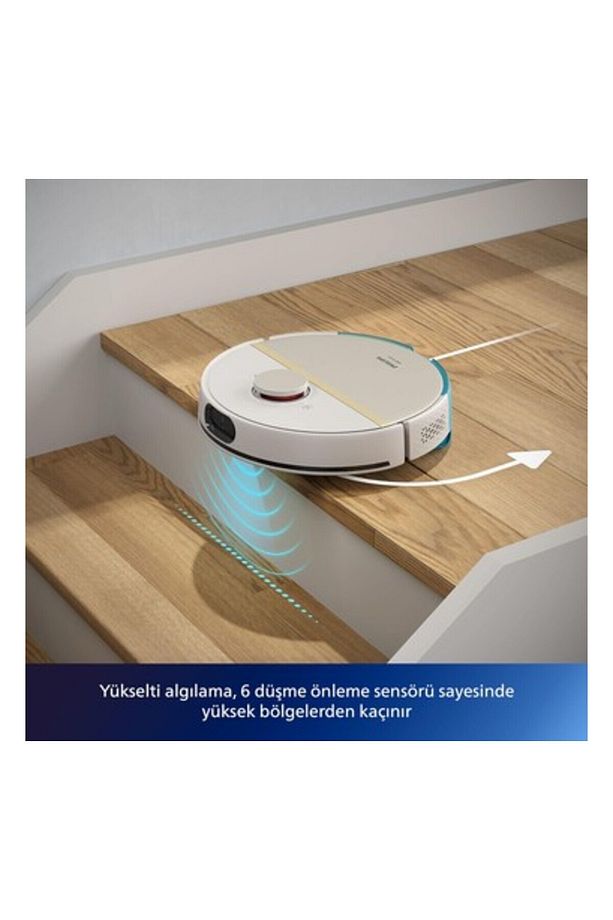 Islak ve Kuru Temizlik Robotu, Li-Ion Pil, Tek Şarjla 180DK Temizlik - 5
