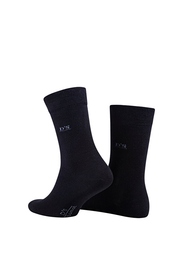 Erkek Pamuk Çorap Basic Lacivert - 4