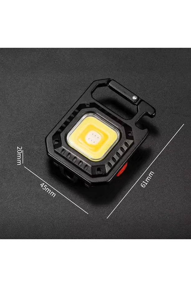Şarjlı Mıknatıslı Cob Led Fener Pt-909 - 4