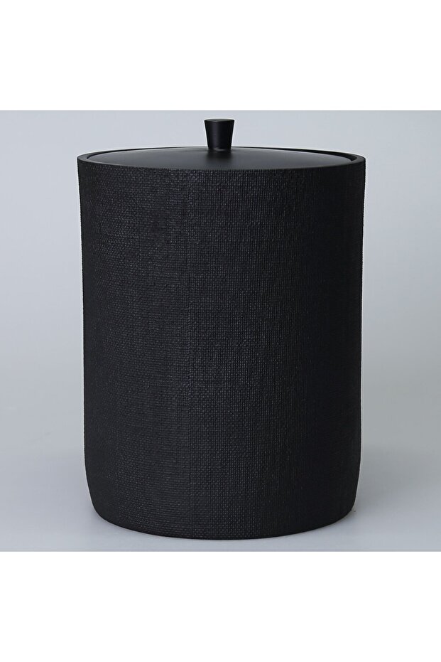 Linen Banyo Seti Siyah - 2