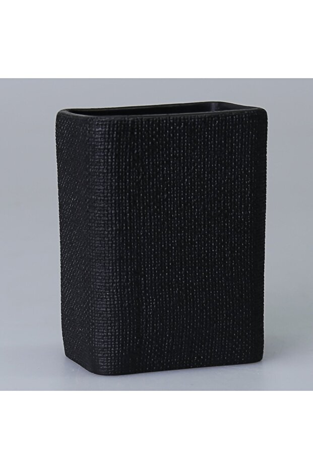 Linen Banyo Seti Siyah - 5