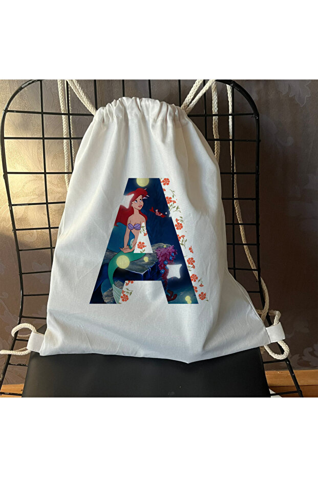 Ariel Mermaid Cloth Backpack - Princesses Series Model 2