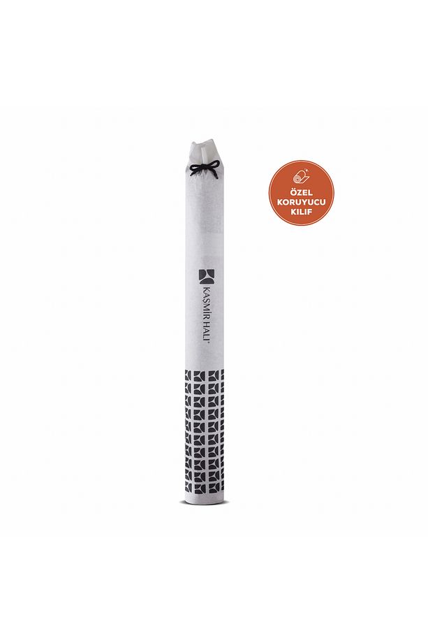 7/24 Iskandinav Larus Grey Salon Mutfak Halısı Yolluk - 7