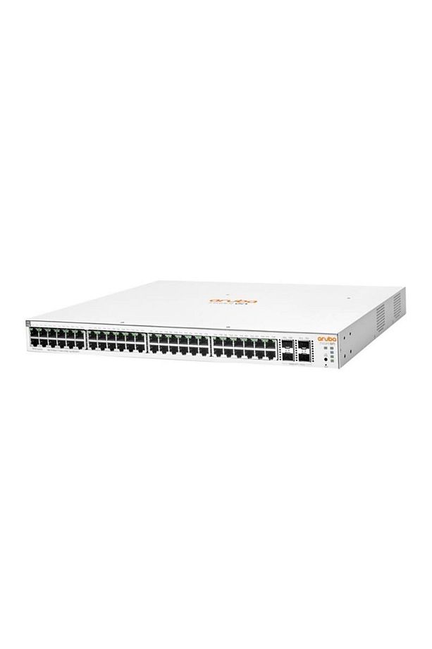HPE ARUBA ION JL686B 1930 48 PORT GIGABIT+4X10GB SFP YÖNETİLEBİLİR L2+ RACKMOUNT 370W POE SWITCH - 1