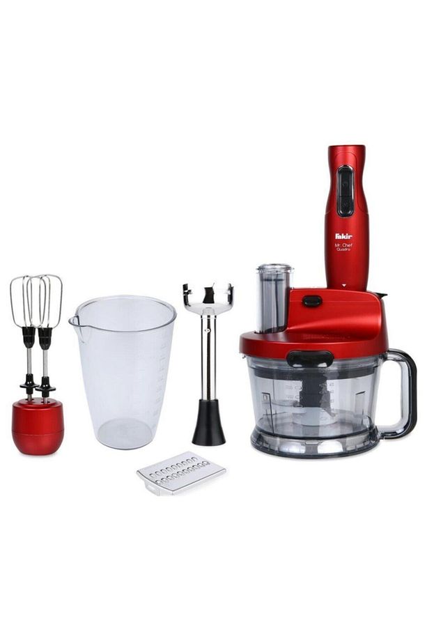 Mr Chef Quadro Blender Seti Rouge Premium Yüksek Performans Turbo Özellikli - 2