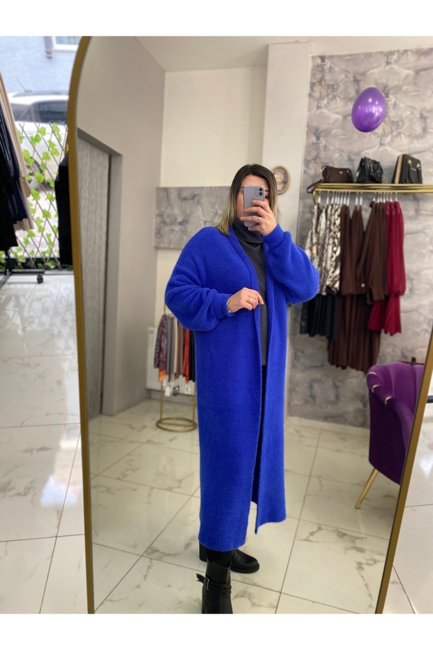 Angora uzun hırka - 2