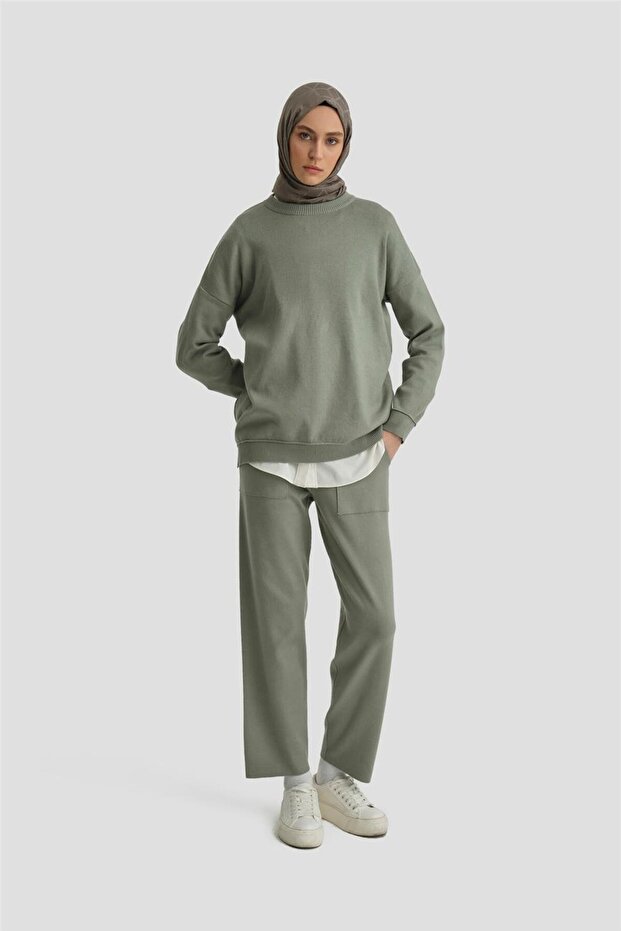 طقم تريكو 24KD4215 قاجلا