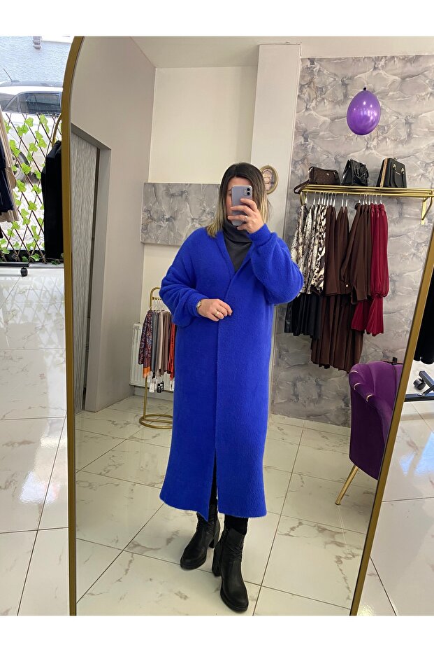 Angora uzun hırka - 5