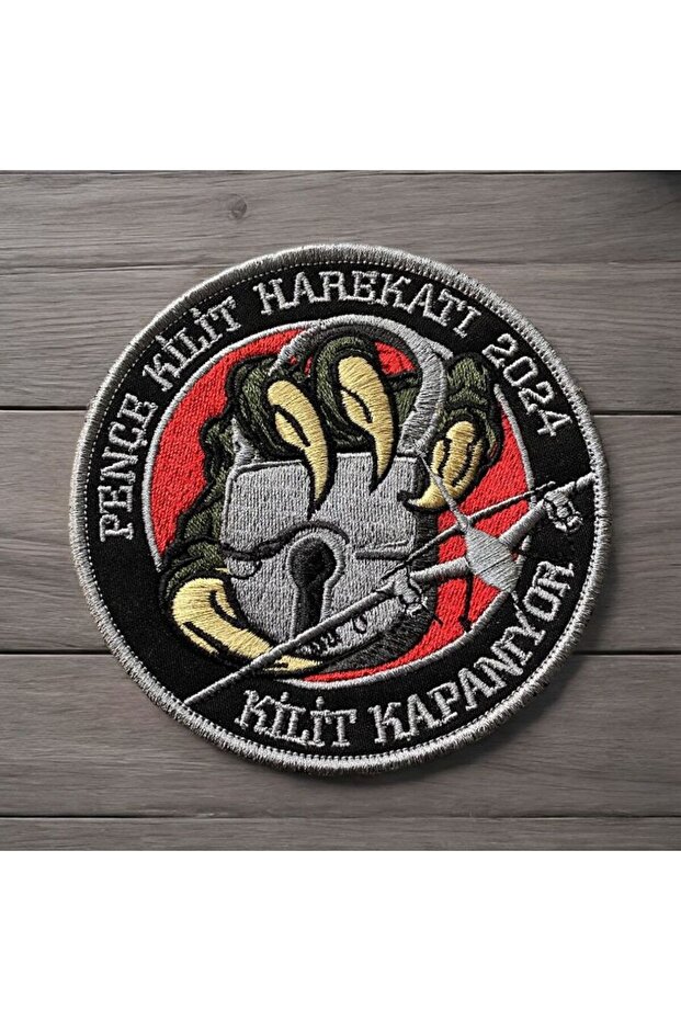 Pençe Kilit Harekatı 2024 Patch Peç Arma 10 Cm - 1