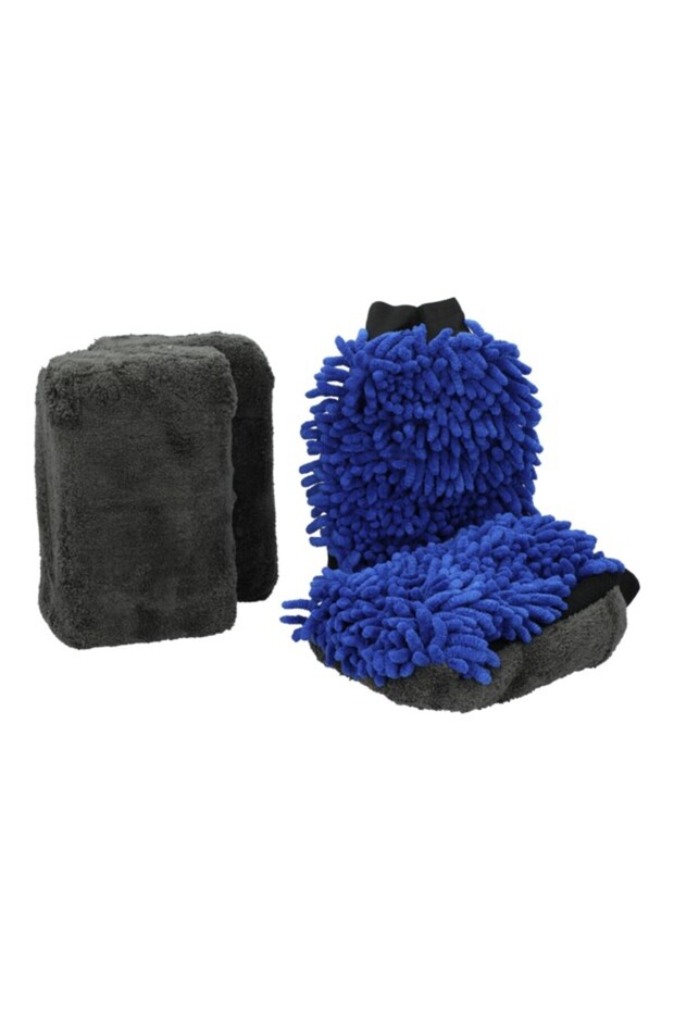 4-Piece Scratch-Resistant Soft Microfiber Ultimate Car Wash Kit
