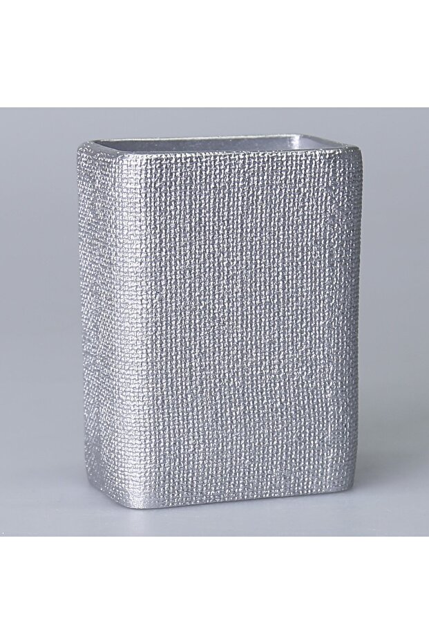 Dekor Linen Banyo Setı Gümüş - 5