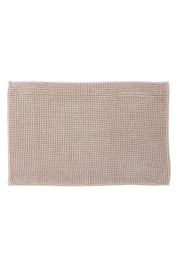 Chenille Rectangular Bath Mat 50 x 80cm - 1