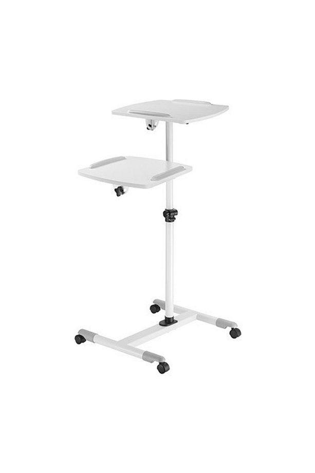 Cod-sp10 2 Tablalı Tekerlekli 110 Cm Projeksiyon Notebook Sehpası Standı - 2