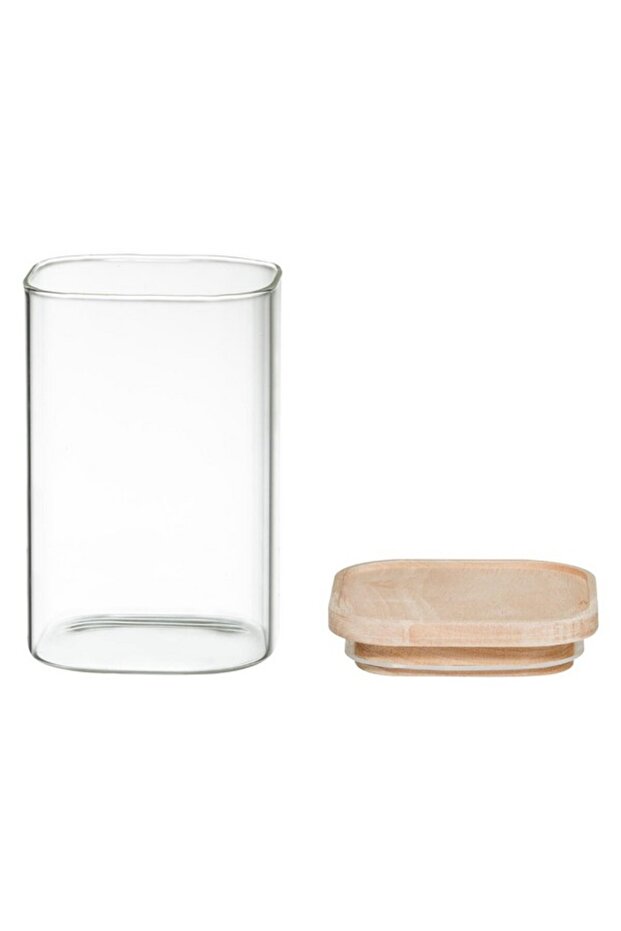 مجموعة أوعية زجاجية قابلة للتكديس من هيرميت مكونة من 4 قطع - 5