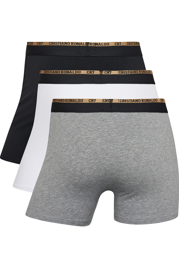 Mens Basic, Trunk, 3-pack Pure Cotton - 2