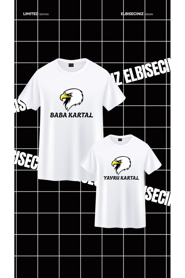 Father, Baby Eagle, Family Combination Unisex T-Shirt/Sweatshirt (Price Is for 1 Piece - 2 Pieces Must Be Added for Combination)