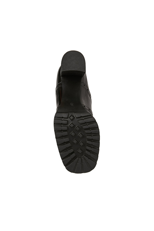 Siyah Kadın Deri Bot - 5