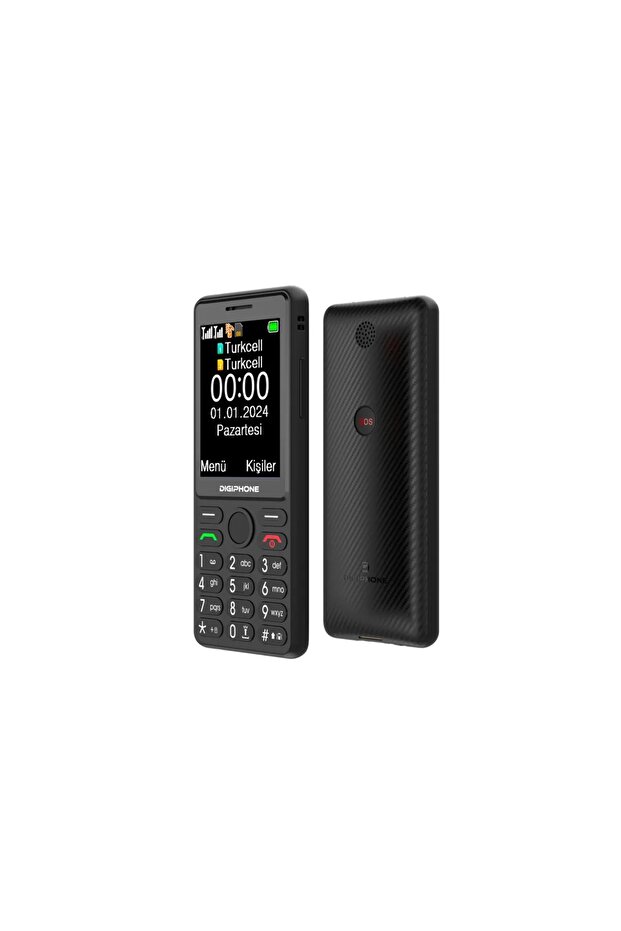 S600 Tuşlu Cep Telefon Siyah - 1