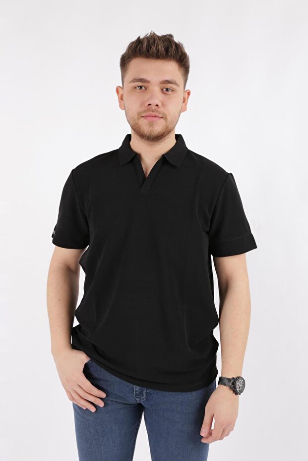 4231 Men's Polo Neck T-Shirt